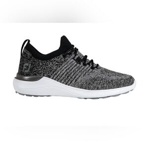 FootJoy Women’s Flex XP Spikeless Golf Shoes-Black/White-Size 8.5 NIB⛳️